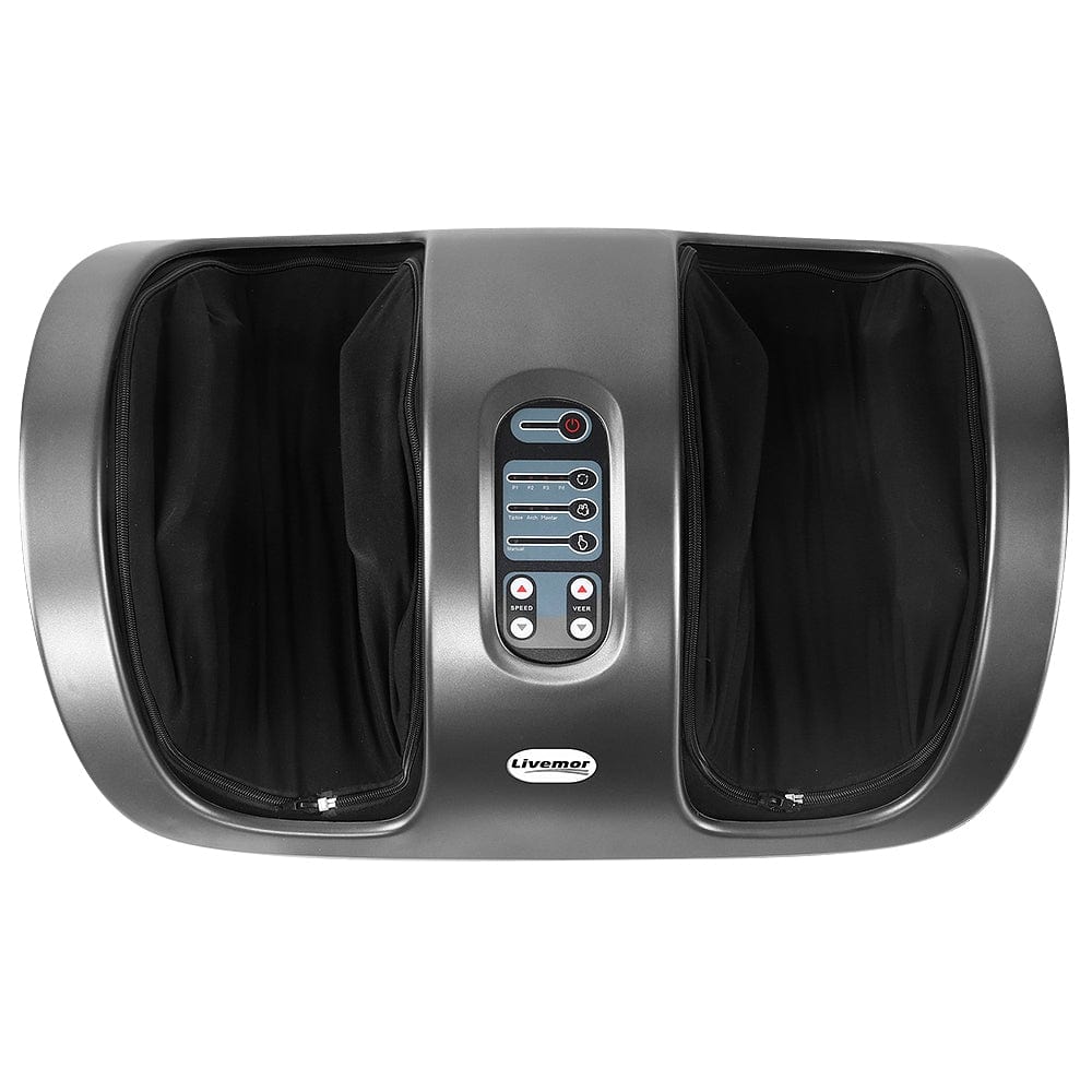 The Zebra Effect Health & Beauty > Massage Livemor Foot Massager Grey FOOT-MASSAGE-188-SI