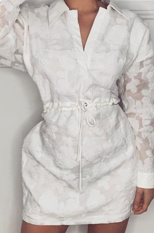 Ivory & Chain Dress Ivory & Chain Anika Dress White