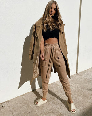 Madison The Label Maxwell Joggers Beige