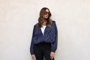 Madison The Label Truss Jacket - Navy