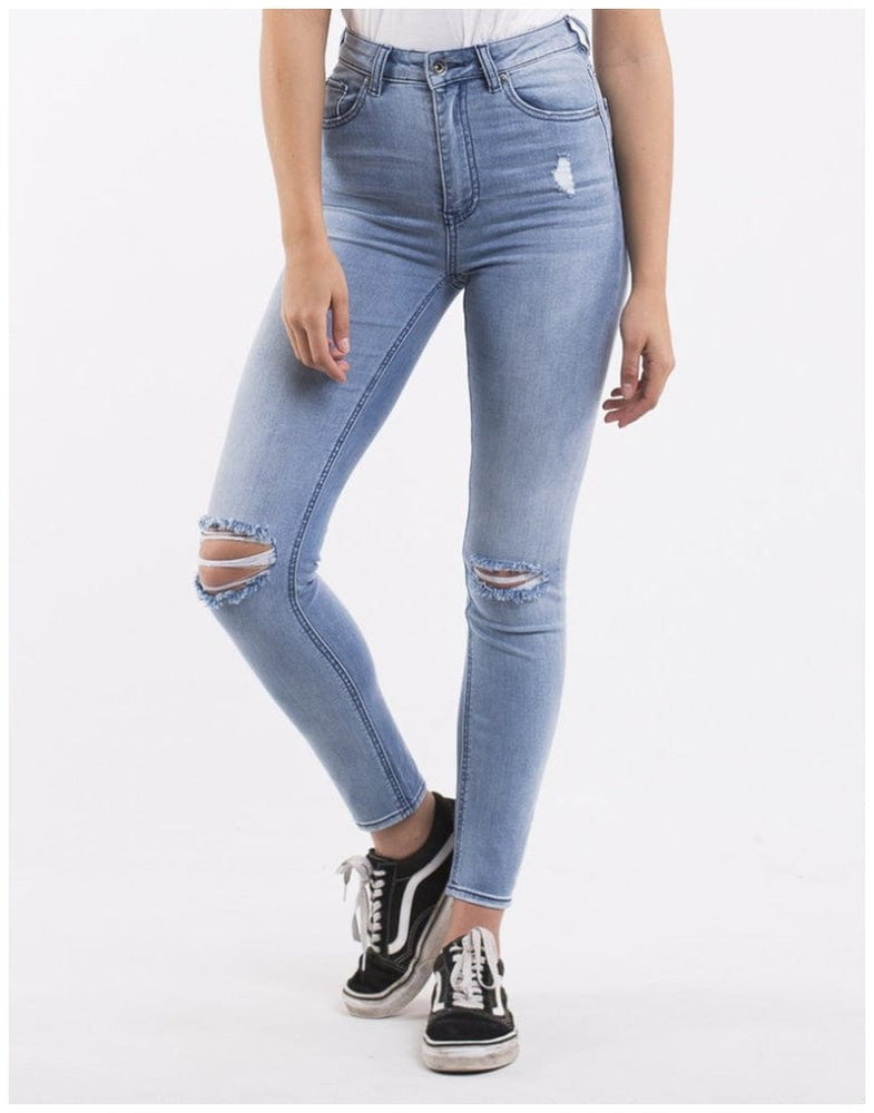 Silent Theory Jeans Silent Theory Vice Skinny Jean High Rise - INDIGO BLAZE