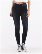 Silent Theory Vice Skinny Jean High Rise - PETROL