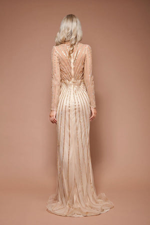 Solace The Label Dress Solace The Label Alexa Gown - GOLD
