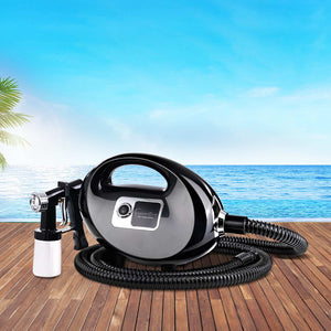 HVLP Spray Tan Professional Spray Tan Machine Sunless Tanning Gun Kit HVLP System Black TAN-HVLP700-SM-BK