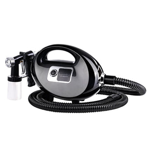 The Zebra Effect Health & Beauty > Spray Tan Professional Spray Tan Machine Sunless Tanning Gun Kit HVLP System Black TAN-HVLP700-SM-BK