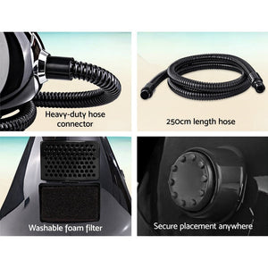 The Zebra Effect Health & Beauty > Spray Tan Professional Spray Tan Machine Sunless Tanning Gun Kit HVLP System Black TAN-HVLP700-SM-BK